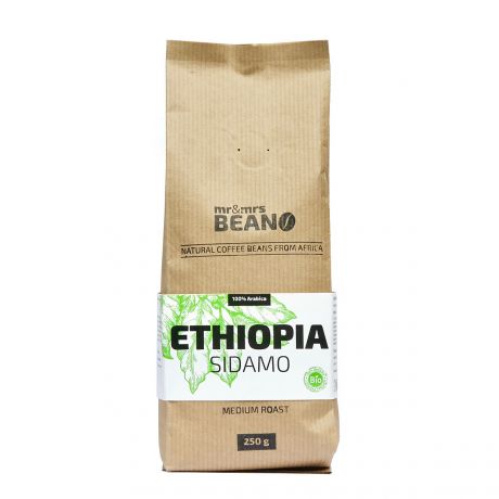 Кофе в зернах, 100% Арабика, «Эфиопия Сидамо», 250 г
