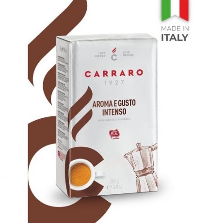 Кофе молотый Carraro Aroma e Gusto Intenso, 250 г
