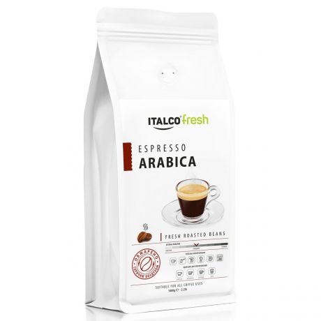 Кофе жареный в зернах Italco Espresso Arabica, 1000 г