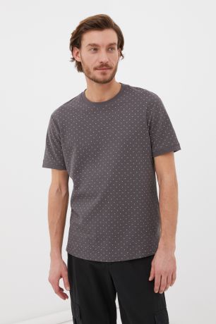 Finn-Flare футболка из хлопка с коротким рукавом мужская