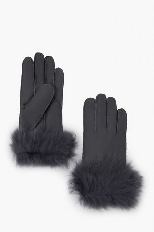 Finn-Flare перчатки кожаные женские