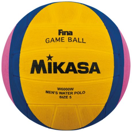 Мяч для водного поло MIKASA W6000W р.5, FINA Approved
