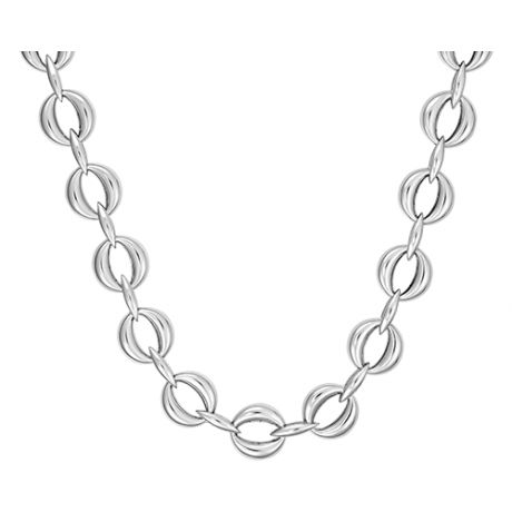 Колье PLATINA jewelry из серебра 925 пробы