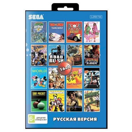 16 в 1: Сборник игр для Sega (AC-16001)
