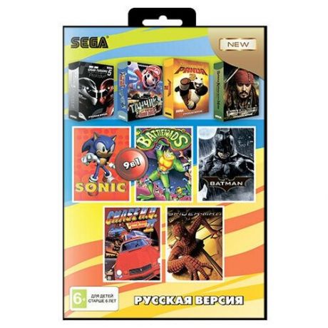 9 в 1: Сборник игр для Sega (А-9002)