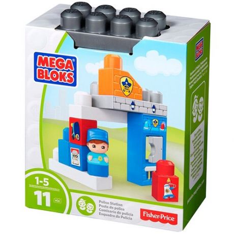 Конструктор Mega Bloks Storytelling DYC56 Полицейский участок