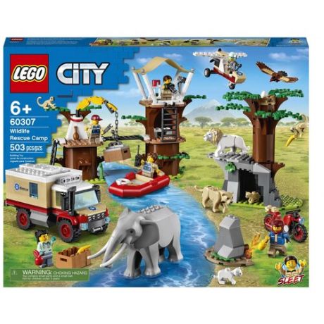 LEGO 60307 Лагерь спасения дикой природы