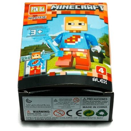 Конструктор PIN BA Minecraft 0183E №4 Alex