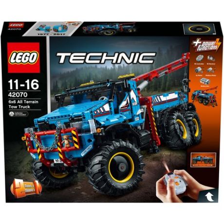Конструктор LEGO Technic 42070 Эвакуатор-внедорожник 6х6