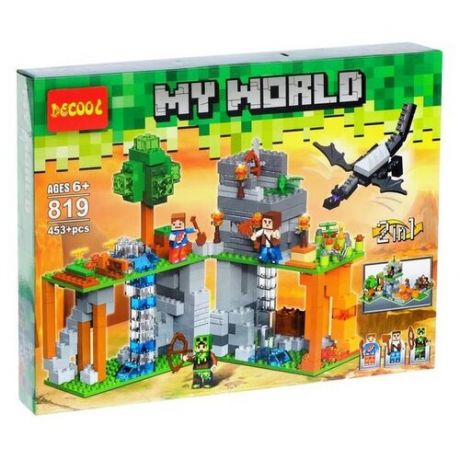 Конструктор Jisi bricks (Decool) My World 819