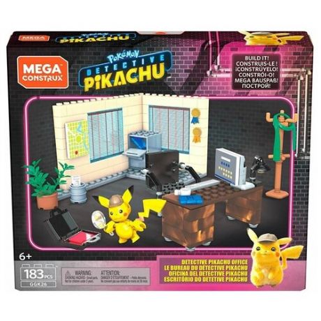 Конструктор Mega Construx Detective Pikachu GGK26 Office