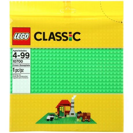 Lego Classic "Строительная пластина зеленого цвета" 10700