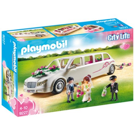 Набор с элементами конструктора Playmobil City Life 9227 Свадебный лимузин