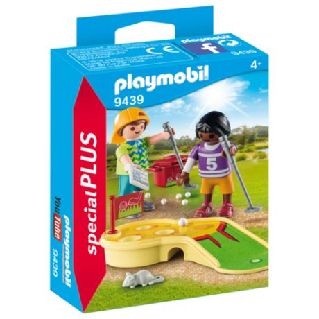 Набор с элементами конструктора Playmobil Special Plus 9439 Дети, играющие в мини-гольф