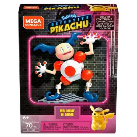 Конструктор Mega Construx Detective Pikachu GHH03 Mr. Mime