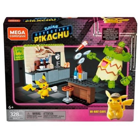 Конструктор Mega Construx Detective Pikachu GGK27 Hi-Hat Cafe