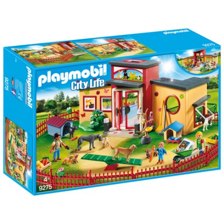 Набор с элементами конструктора Playmobil City Life 9275 Отель для животных Крошечные лапки