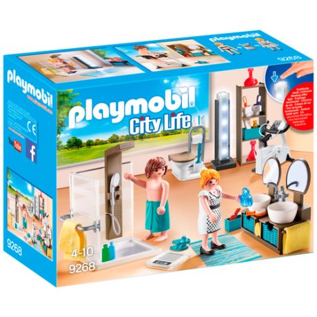 Набор с элементами конструктора Playmobil City Life 9268 Ванная комната