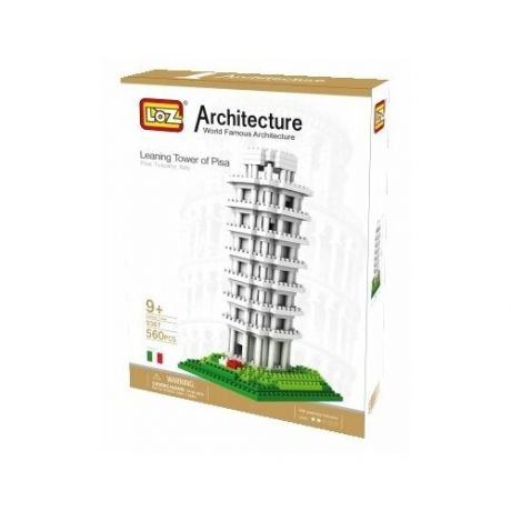 Конструктор LOZ Architecture 9367 Пизанская Башня