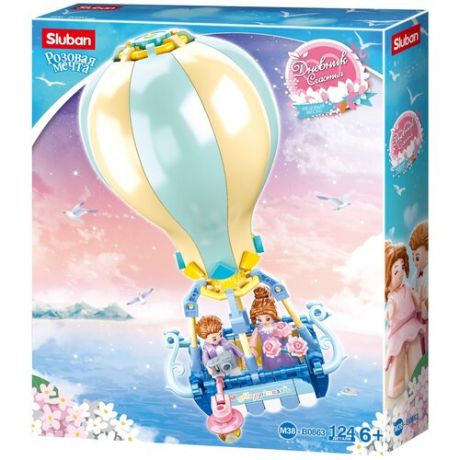 Конструктор SLUBAN Розовая мечта M38-B0863 Дневник счастья - Воздушный шар