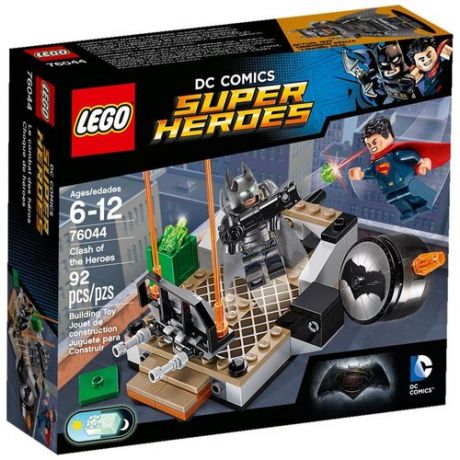 Конструктор LEGO DC Super Heroes 76044 Столкновение героев