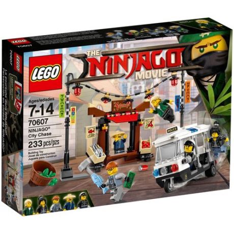 Конструктор LEGO The Ninjago Movie 70607 Ограбление в Ниндзяго Сити