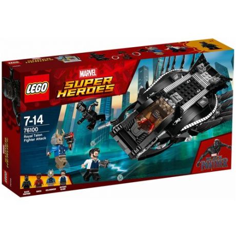 Конструктор LEGO Marvel Super Heroes 76100 Нападение Королевского Когтя
