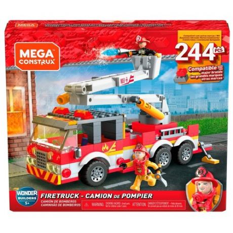 Конструктор Mega Construx Wonder Builders GLK54 Пожарная машина