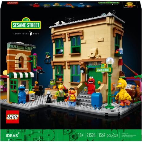 Конструктор LEGO Ideas 21324 Улица Сезам, 123