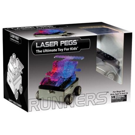 Конструктор Laser Pegs Runners RN1320A Машина 6 в 1
