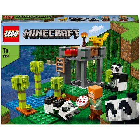 Конструктор Lego Minecraft 21158 Конструктор LEGO Minecraft Питомник панд 21158