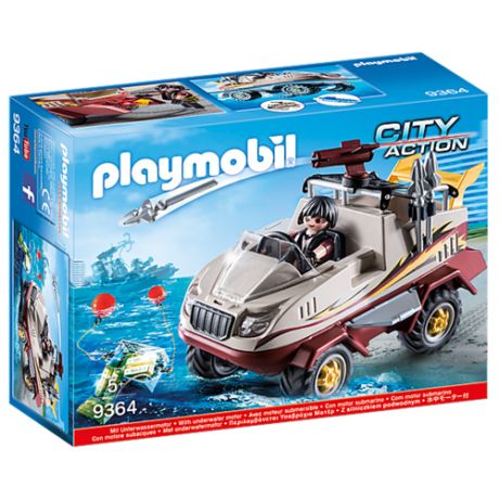 Конструктор Playmobil City Action Грузовик-амфибия 9364
