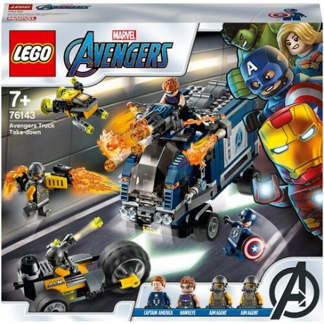 Конструктор LEGO Marvel Super Heroes 76143 Avengers Нападение на грузовик