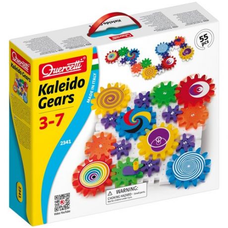 Шестеренки Калейдоскоп конструктор 55 деталей от 3 до 7 лет Kaleido Gears