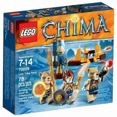 Lego Конструктор LEGO Legends of Chima 70229 Лагерь клана Львов