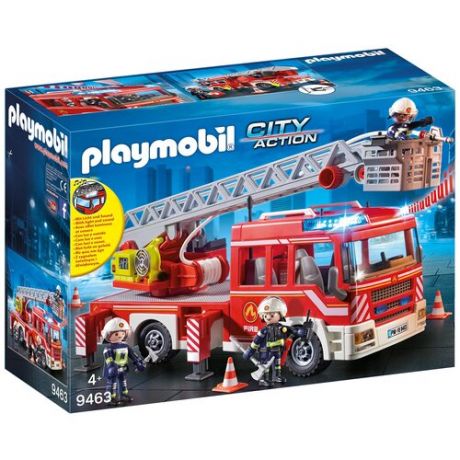 Конструктор Playmobil Playmobil City Action 9463 Пожарная служба: Пожарная Лестница
