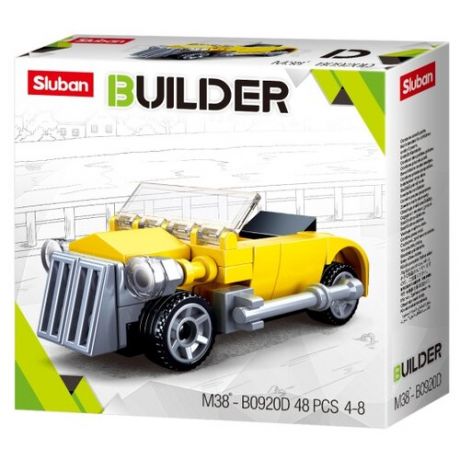 Конструктор SLUBAN Builder M38-B0920D Ретро автомобиль D