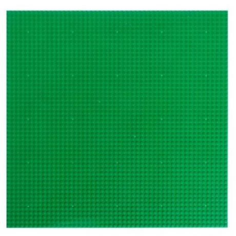 Пластина основание для конструктора «Игровое поле», 40×40×0,5 см, цвет зелёный