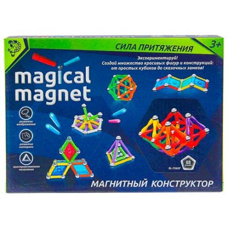 Конструктор Zabiaka Magical Magnet 1387368-68 Необычные фигуры
