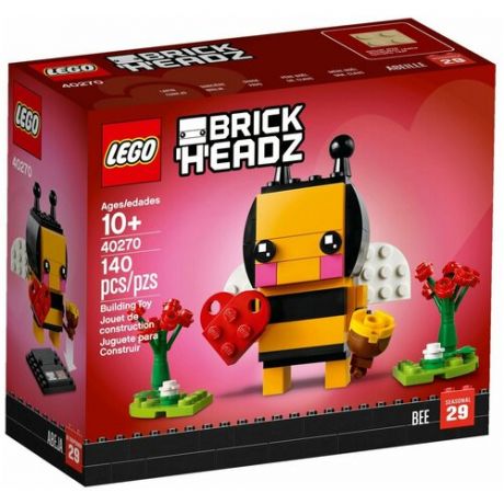 Lego Конструктор LEGO BrickHeadz 40270 Пчёлка на День Святого Валентина
