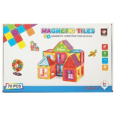 Конструктор Xinbida Magnetic Tiles 9913