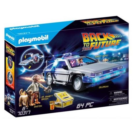 Набор с элементами конструктора Playmobil Back to the Future 70317 Автомобиль DeLorean