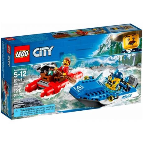 Lego Конструктор LEGO City 60176 Бегство по горной реке