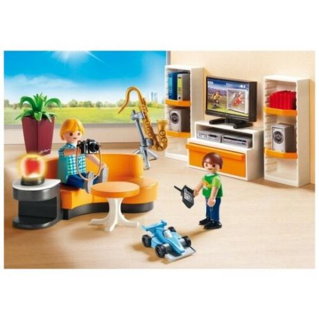 Конструктор Playmobil Кукольный дом 9267 Жилая комната