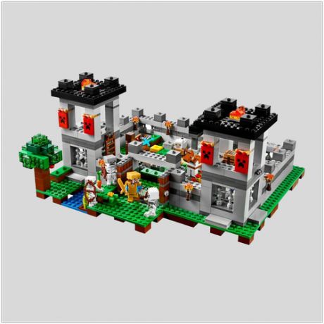 Конструктор Minecraft "Крепость 4В1", 990 деталей, Panawealth international.