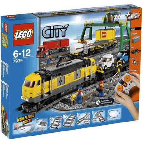 Lego Электромеханический конструктор LEGO City 7939 Грузовой поезд