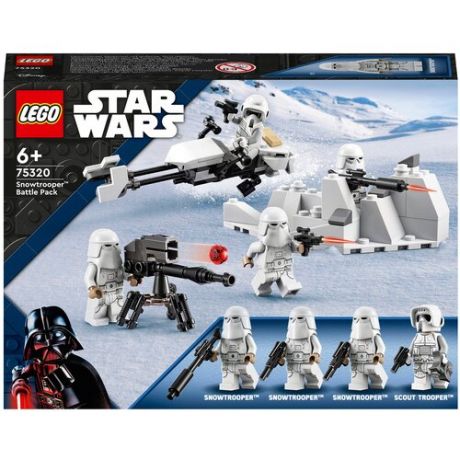 Lego Конструктор LEGO Star Wars 75320 Боевой набор снежных пехотинцев