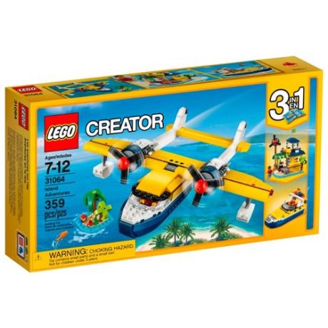 Конструктор Lego Creator 31064 Приключения на островах