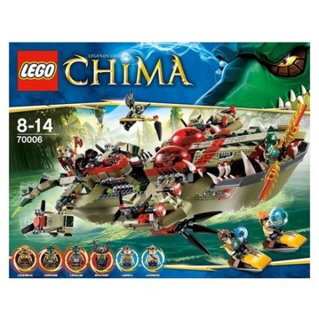 Lego Конструктор LEGO Legends of Chima 70006 Флагманский корабль Краггера