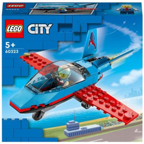 Конструктор LEGO City Great Vehicles 60323 Трюковый самолёт